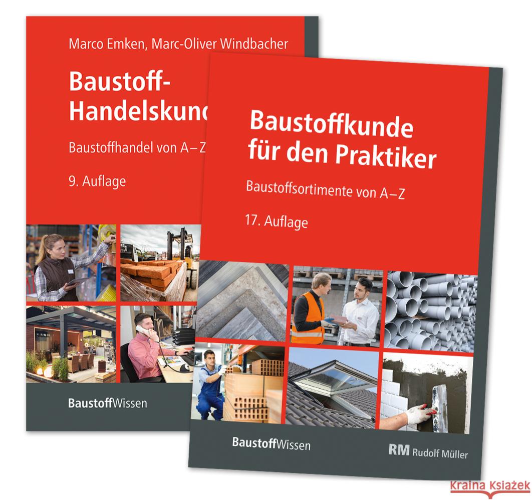 Buchpaket: Ausbildung Baustoff-Fachhandel Windbacher, Marc-Oliver, Emken, Marco 9783481050191