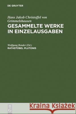 Rathstübel Plutonis Wolfgang Bender 9783484102217