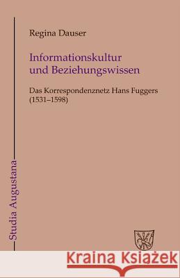 Informationskultur und Beziehungswissen Regina Dauser 9783484165168