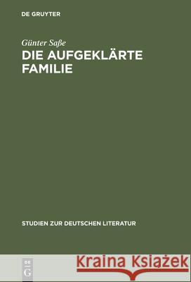 Die aufgeklärte Familie Saße, Günter 9783484180956