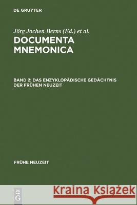 Das enzyklopädische Gedächtnis der Frühen Neuzeit Berns, Jörg Jochen 9783484365438 Max Niemeyer Verlag