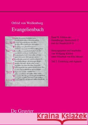 Edition der Heidelberger Handschrift P (Codex Pal. Lat. 52) und der Handschrift D (Codex Discissus: Bonn, Berlin/Krakau, Wolfenbüttel) No Contributor 9783484640535 Max Niemeyer Verlag