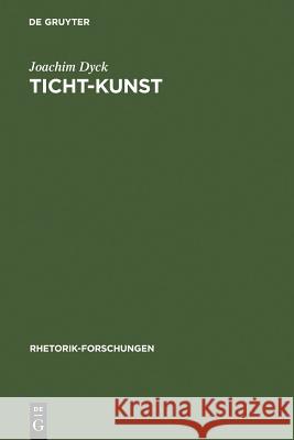 Ticht-Kunst Dyck, Joachim 9783484680029