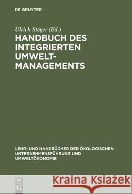 Handbuch des integrierten Umweltmanagements  9783486242201 Oldenbourg Wissenschaftsverlag