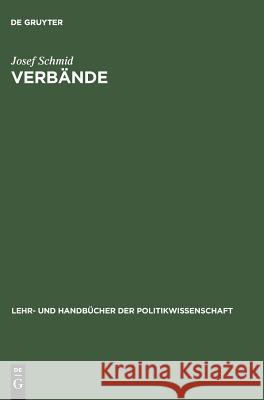 Verbände Josef Schmid 9783486243093