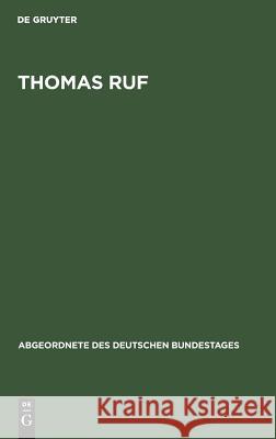 Thomas Ruf No Contributor 9783486419160 Walter de Gruyter