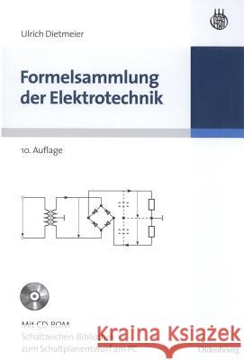 Formelsammlung Der Elektrotechnik Dietmeier, Ulrich 9783486590661 Oldenbourg