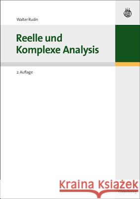 Reelle und Komplexe Analysis Walter Rudin 9783486591866 Walter de Gruyter