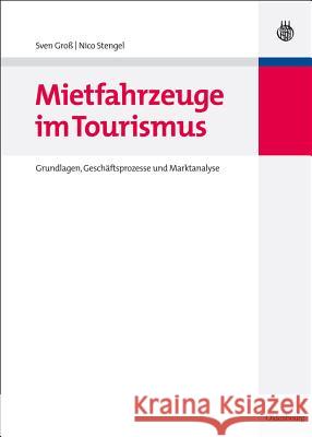 Mietfahrzeuge im Tourismus Sven Groß, Nico Stengel 9783486597745