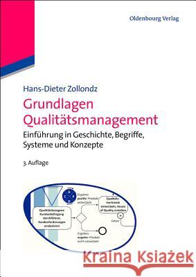 Grundlagen Qualitätsmanagement: Einführung in Geschichte, Begriffe, Systeme Und Konzepte Hans-Dieter Zollondz 9783486597981