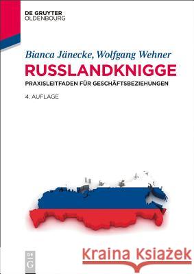 Russlandknigge Jänecke, Bianca 9783486702644 De Gruyter Oldenbourg