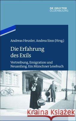 Die Erfahrung des Exils No Contributor 9783486704792 De Gruyter Oldenbourg