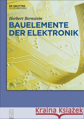 Bauelemente der Elektronik  9783486721270 De Gruyter Oldenbourg