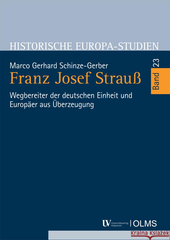 Franz Josef Strauß Schinze-Gerber, Marco Gerhard 9783487159041
