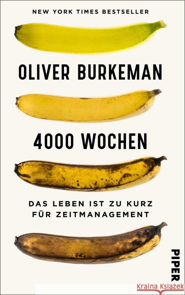 4000 Wochen Burkeman, Oliver 9783492058162