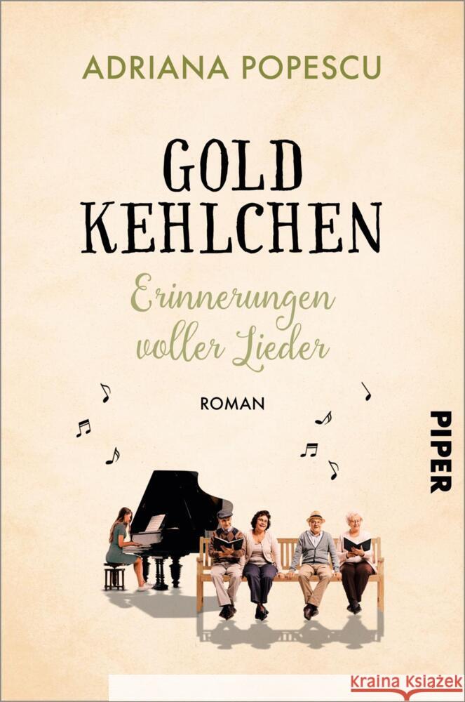 Goldkehlchen - Erinnerungen voller Lieder Popescu, Adriana 9783492063258