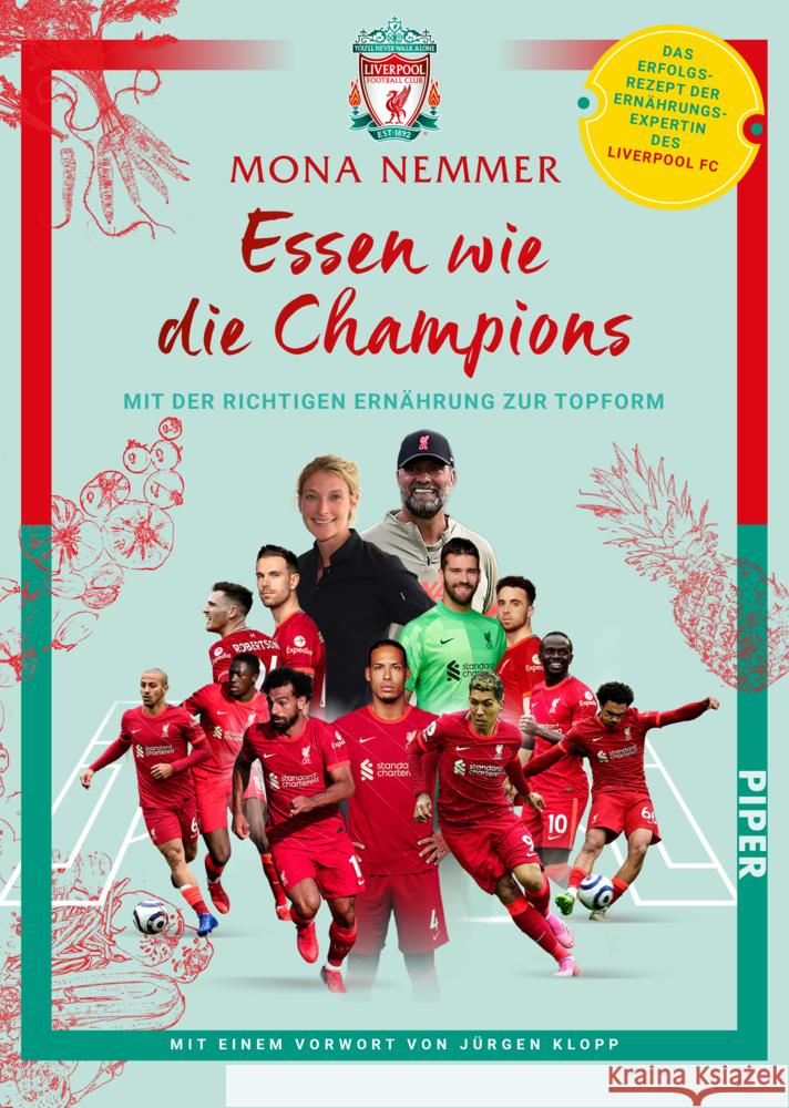 Essen wie die Champions Nemmer, Mona 9783492063272