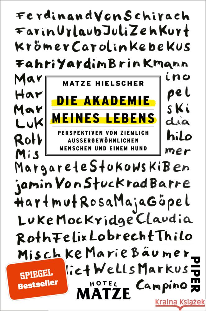 Die Akademie meines Lebens Hielscher, Matze 9783492063951