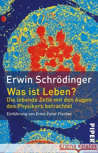 Was ist Leben? : Die lebende Zelle mit den Augen des Physikers betrachtet. Einf. v. Ernst P. Fischer Schrödinger, Erwin   9783492211345
