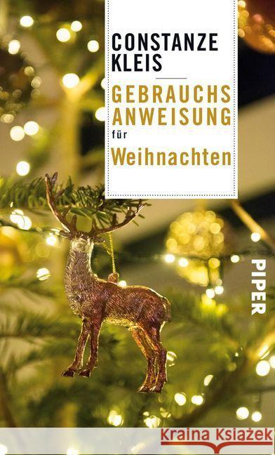 Gebrauchsanweisung für Weihnachten Kleis, Constanze 9783492276979 Piper