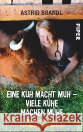 Eine Kuh macht muh - viele Kühe machen Mühe : Geschichten einer furchtlosen Landtierärztin Brandl, Astrid 9783492302210 Piper