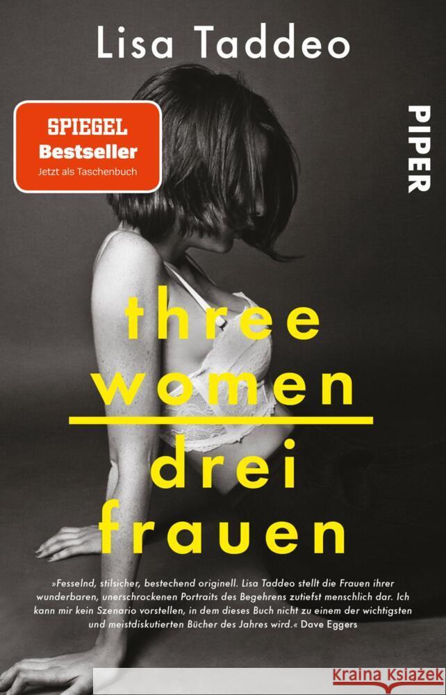 Three Women - Drei Frauen Taddeo, Lisa 9783492317917 Piper