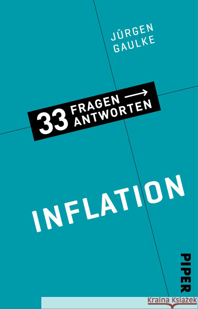 Inflation Gaulke, Jürgen 9783492318617