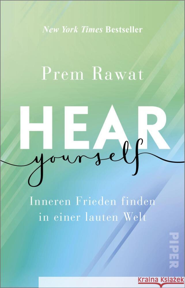 Hear Yourself Rawat, Prem 9783492320566