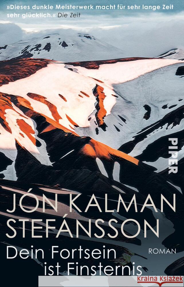 Dein Fortsein ist Finsternis Stefánsson, Jón Kalman 9783492320597