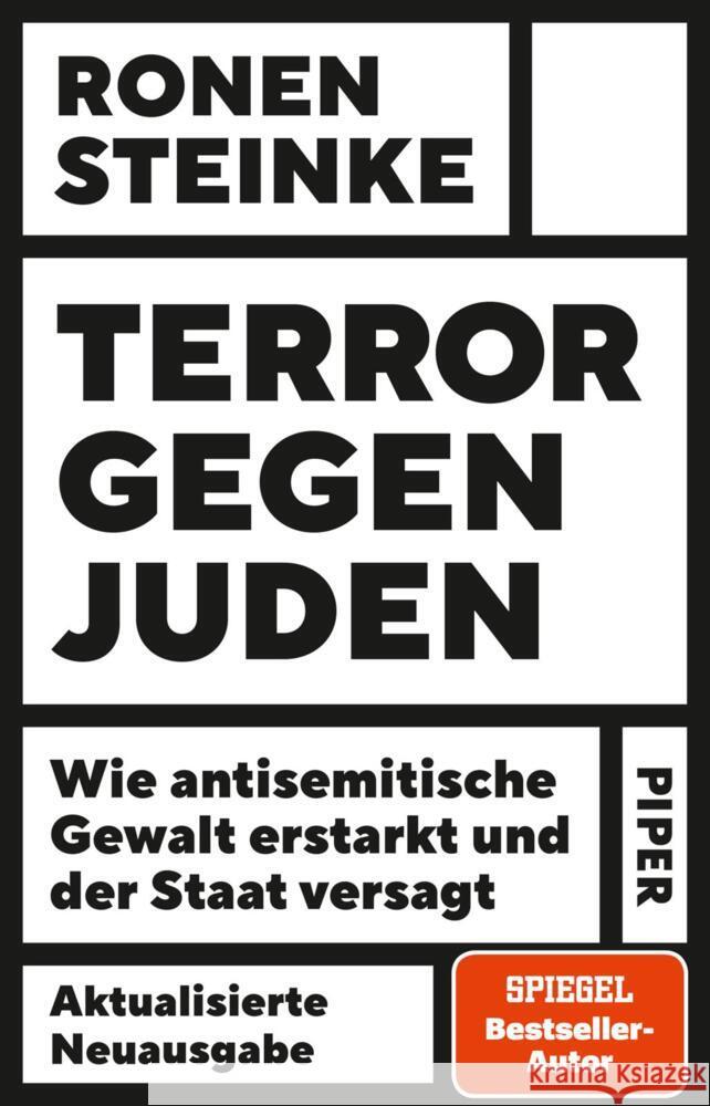 Terror gegen Juden Steinke, Ronen 9783492320924