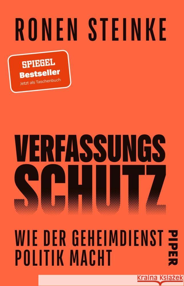 Verfassungsschutz Steinke, Ronen 9783492321150