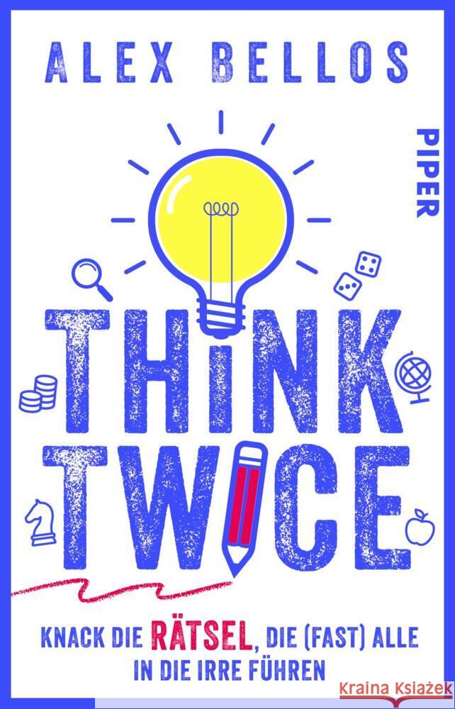 Think Twice Bellos, Alex 9783492321587