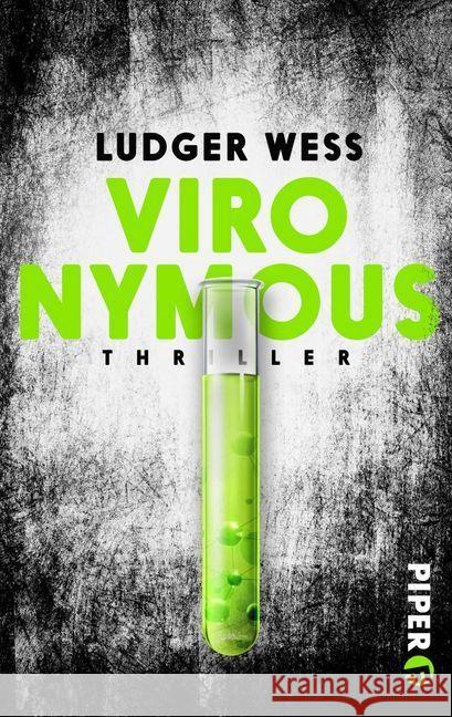 VIRONYMOUS : Thriller Weß, Ludger 9783492500586 Piper