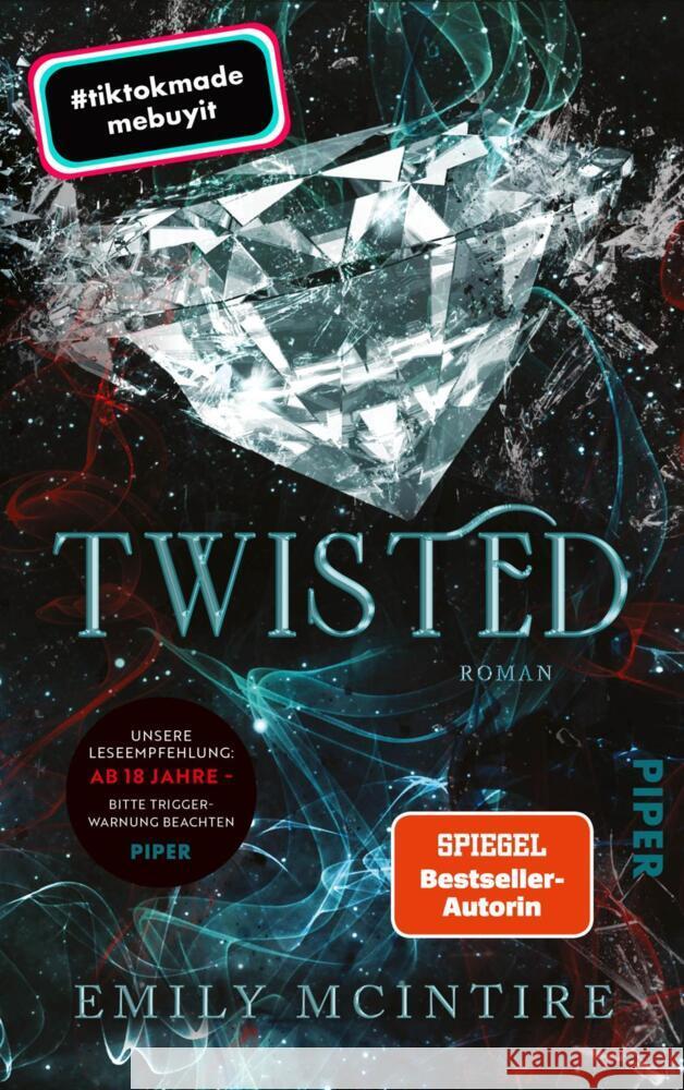 Twisted McIntire, Emily 9783492508308 between pages by Piper