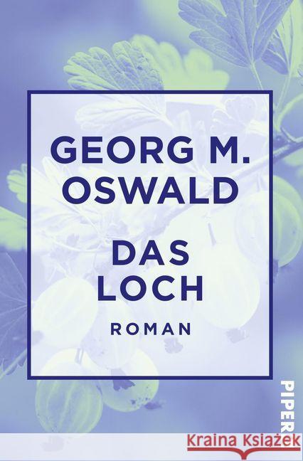 Das Loch Oswald, Georg M. 9783492550550 Piper Edition