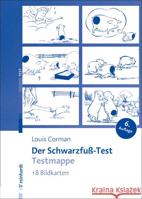 Schwarzfuß-Test, Testmappe Corman, Louis, Dute-Corman, Anna 9783497030286 Reinhardt, München