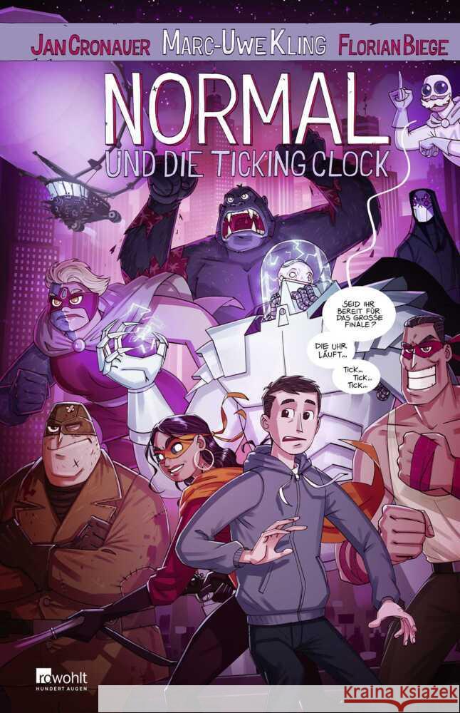 Normal und die Ticking Clock Kling, Marc-Uwe, Cronauer, Jan 9783498007232 Rowohlt, Hamburg