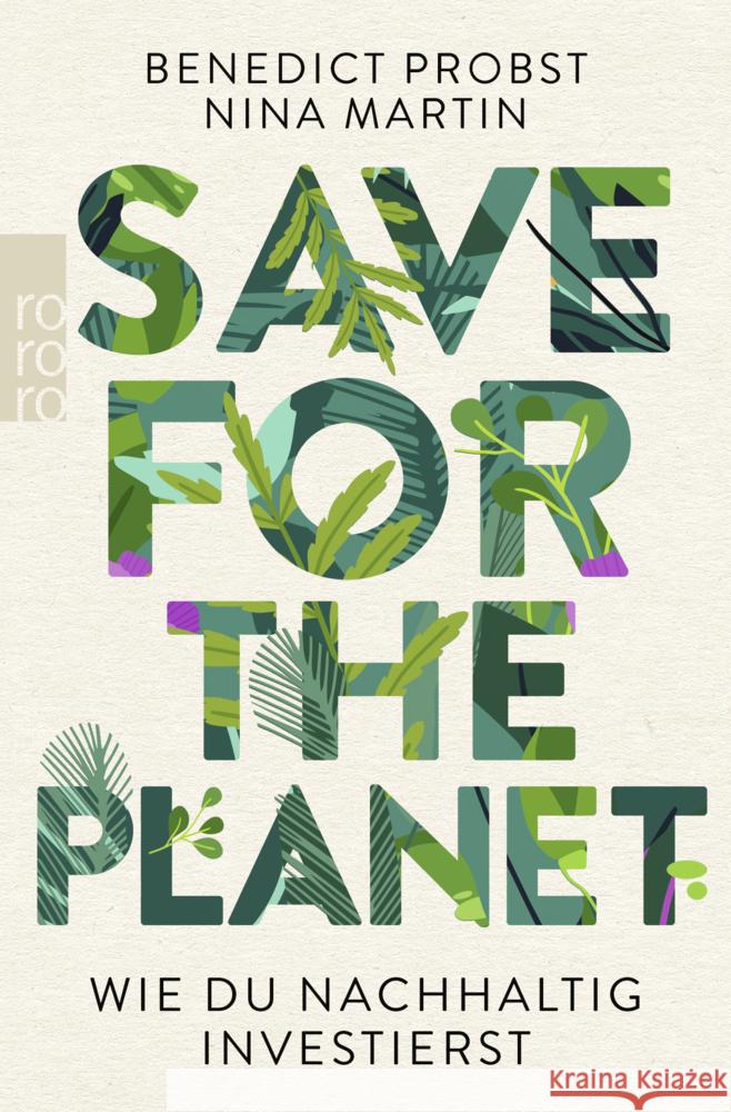 Save for the Planet Probst, Benedict, Martin, Nina 9783499009266 Rowohlt TB.