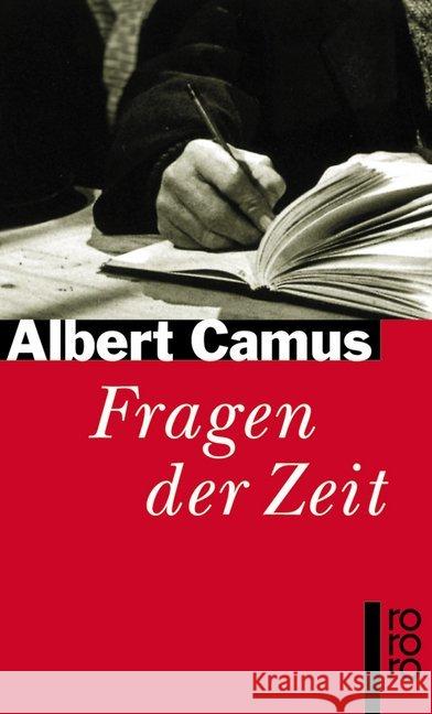 Fragen der Zeit Camus, Albert   9783499221958 Rowohlt TB.