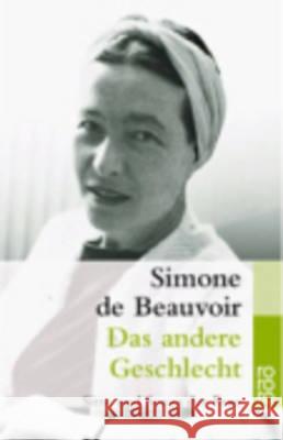 Das Andere Geschlecht Simone de Beauvoir 9783499227851 Rowohlt Taschenbuch Verlag GmbH