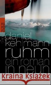 Ruhm - Ein Roman in neun Geschichten Daniel Kehlmann 9783499249266 Rowohlt Taschenbuch Verlag GmbH