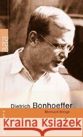 Dietrich Bonhoeffer Bethge, Eberhard   9783499506840 Rowohlt TB.