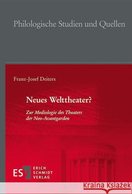 Neues Welttheater? Deiters, Franz-Josef 9783503209989