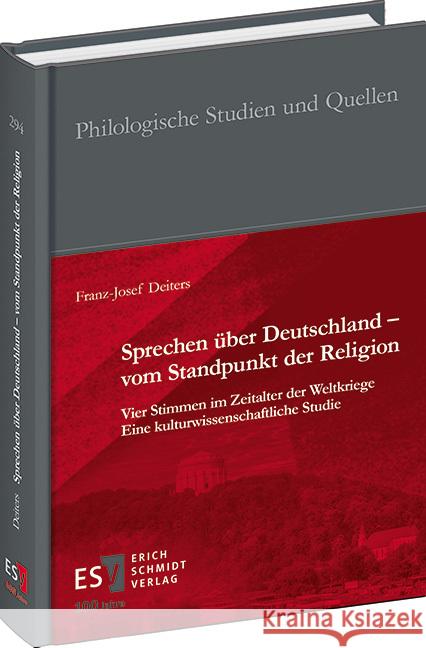 Sprechen über Deutschland - vom Standpunkt der Religion Deiters, Franz-Josef 9783503239023