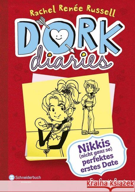 Dork Diaries - Nikkis (nicht ganz so) perfektes erstes Date : Ein Comic-Roman Russell, Rachel R. 9783505131264