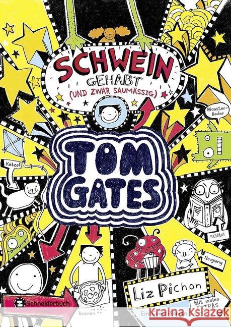 Tom Gates - Schwein gehabt (und zwar saumäßig) : Ein Comic-Roman Pichon, Liz 9783505136405