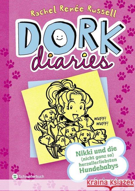 Dork Diaries, Nikki und die (nicht ganz so) herzallerliebsten Hundebabys Russell, Rachel R. 9783505137518 Egmont SchneiderBuch