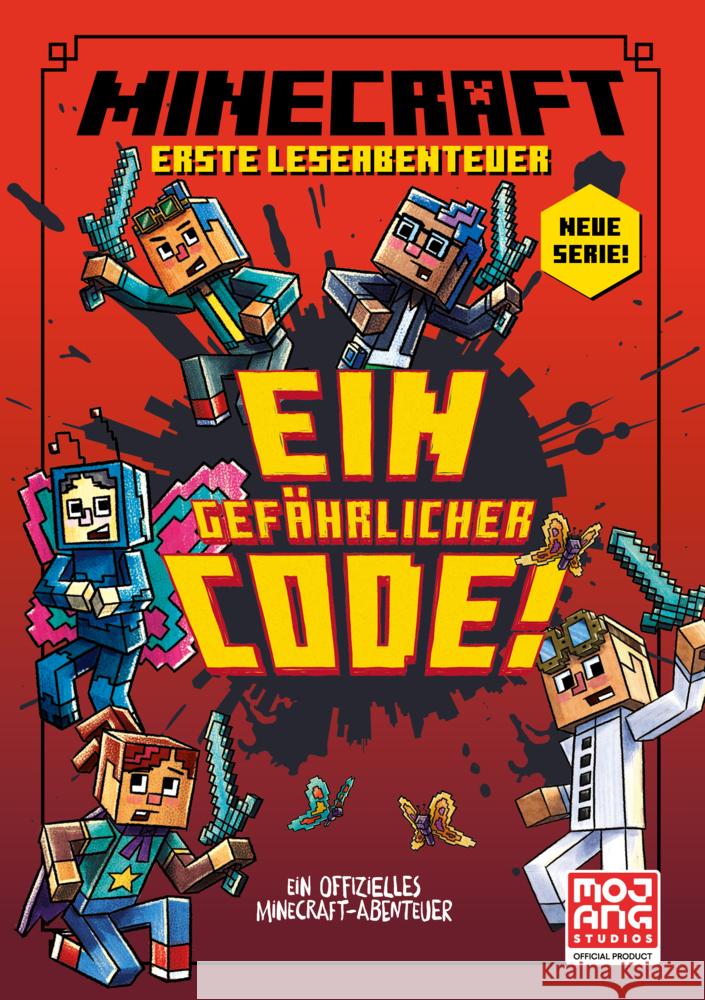 Minecraft Erste Leseabenteuer - Ein gefährlicher Code Eliopulos, Nick 9783505150111 Schneiderbuch