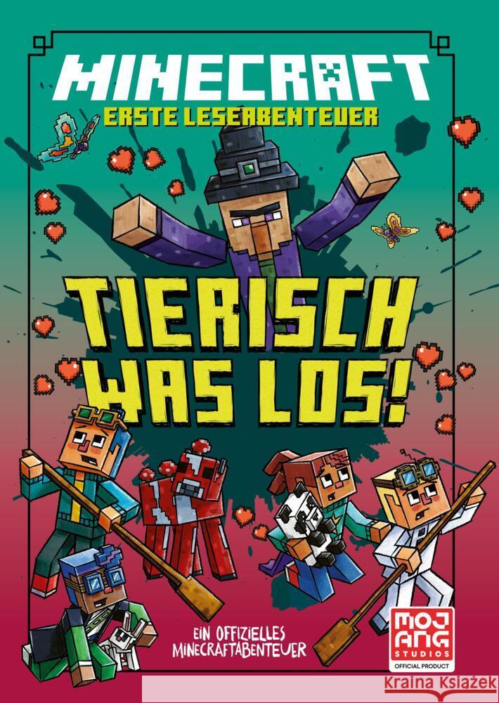 Minecraft Erste Leseabenteuer - Tierisch was los! Eliopulos, Nick, Mojang AB 9783505150968 Schneiderbuch