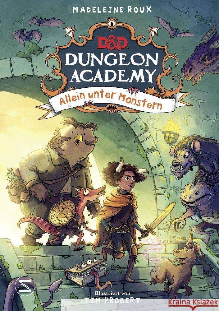 Dungeons & Dragons. Dungeon Academy - Allein unter Monstern Roux, Madeleine 9783505151057 Schneiderbuch